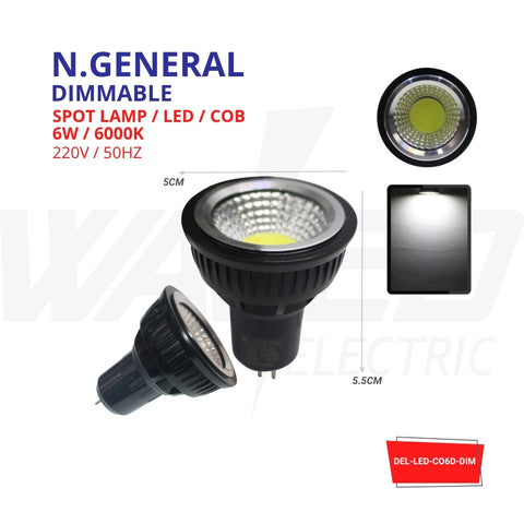 Led Spot Lamp - 6W - N.General