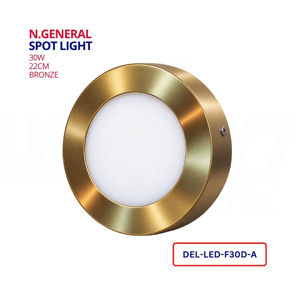 N.General Spot Light - 30W - Bronze