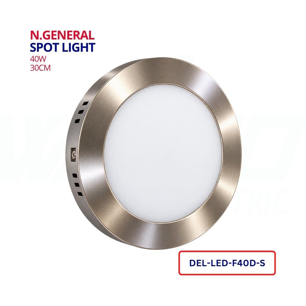 N.General Spot Light - 40W- Chrome