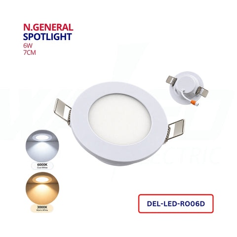 N.General Spot Light - 6W - White