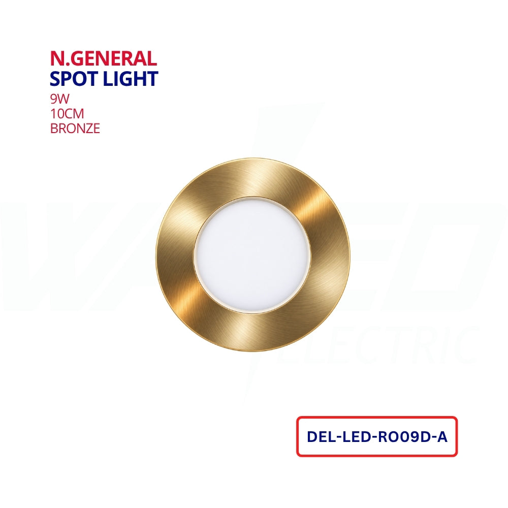 N.General Spot Light - 9W - Bronze