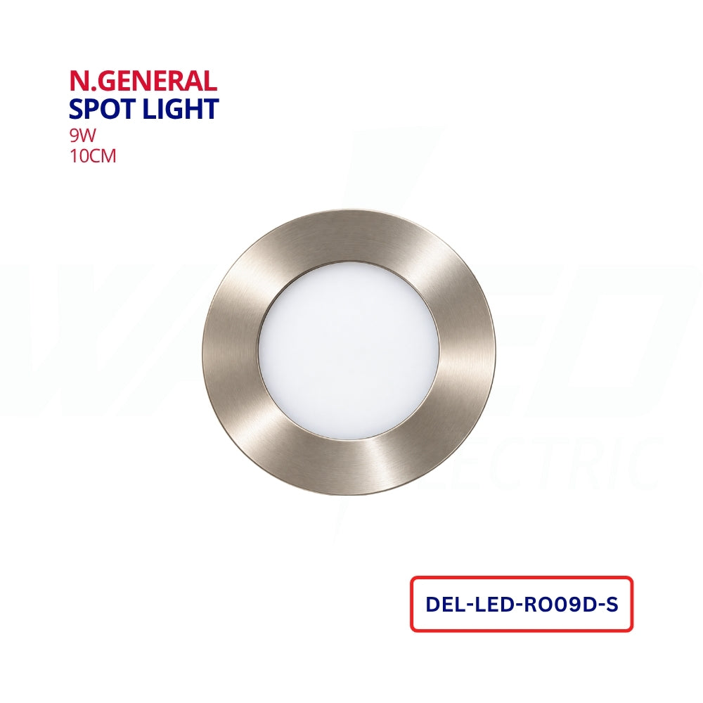 N.General Spot Light - 9W - Chrome