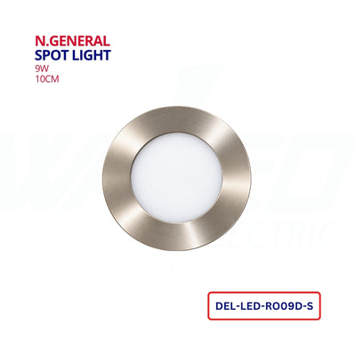 N.General Spot Light - 9W - Chrome