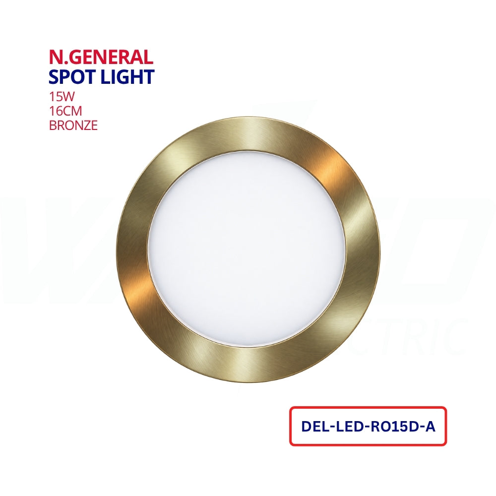 N.General Spot Light - 15W - Bronze