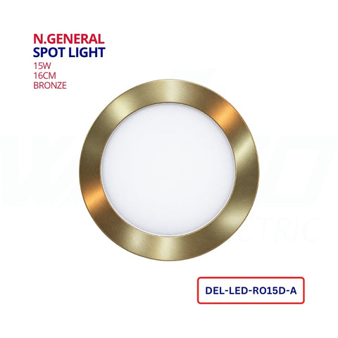 N.General Spot Light - 15W - Bronze