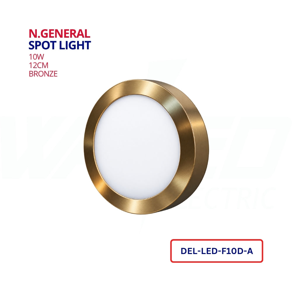 N.General  Spot Light - 10W - Bronze