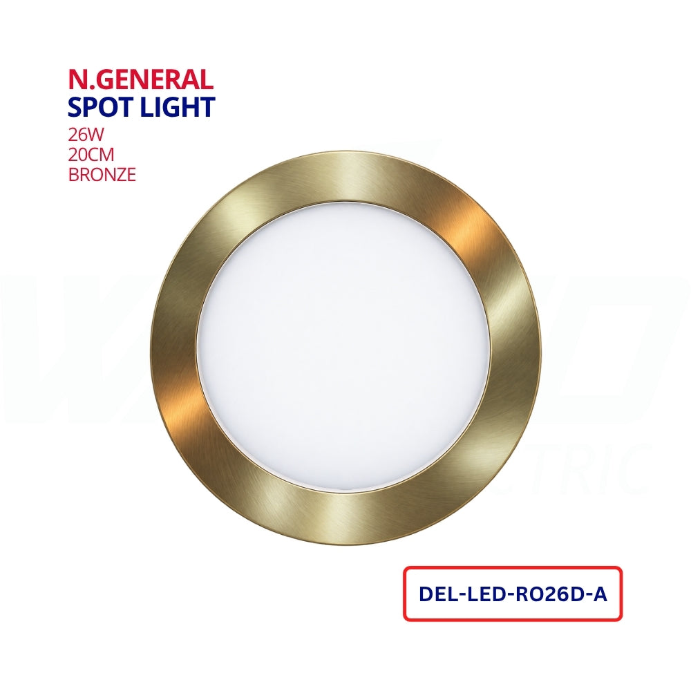 N.General Spot Light - 26W - Bronze