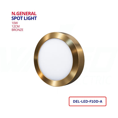 N.General  Spot Light - 10W - Bronze