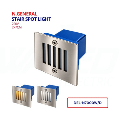 Stair Spot Light - Square - N.GENERAL