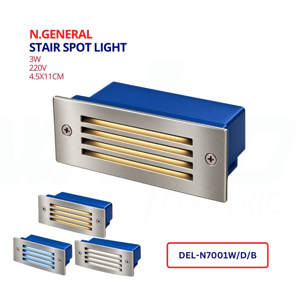 Stair Spot Light - Rectangular - N.GENERAL