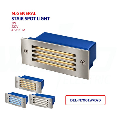 Stair Spot Light - Rectangular - N.GENERAL