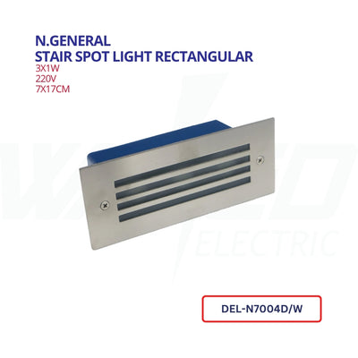 Stair Spot Light - Rectangular - N.GENERAL