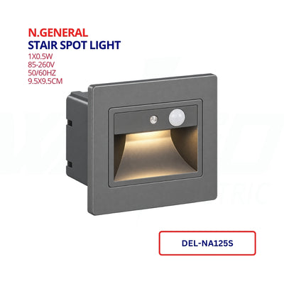 Stair Spot Light - Square - N.GENERAL