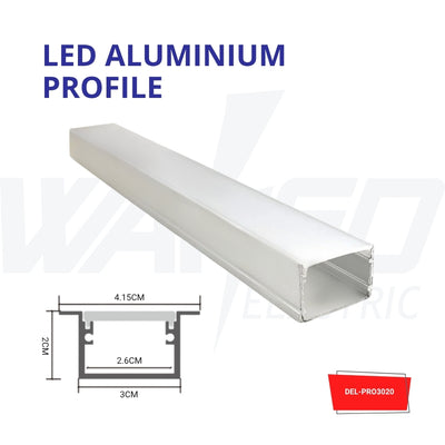 Led Aluminium Profile - 3020 - Surface