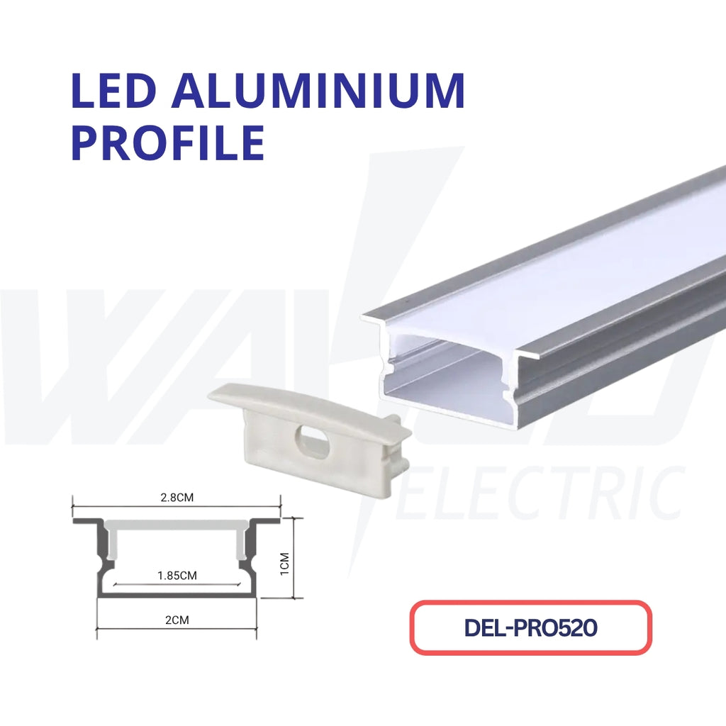 Led Aluminium Profile - 520 - Slim