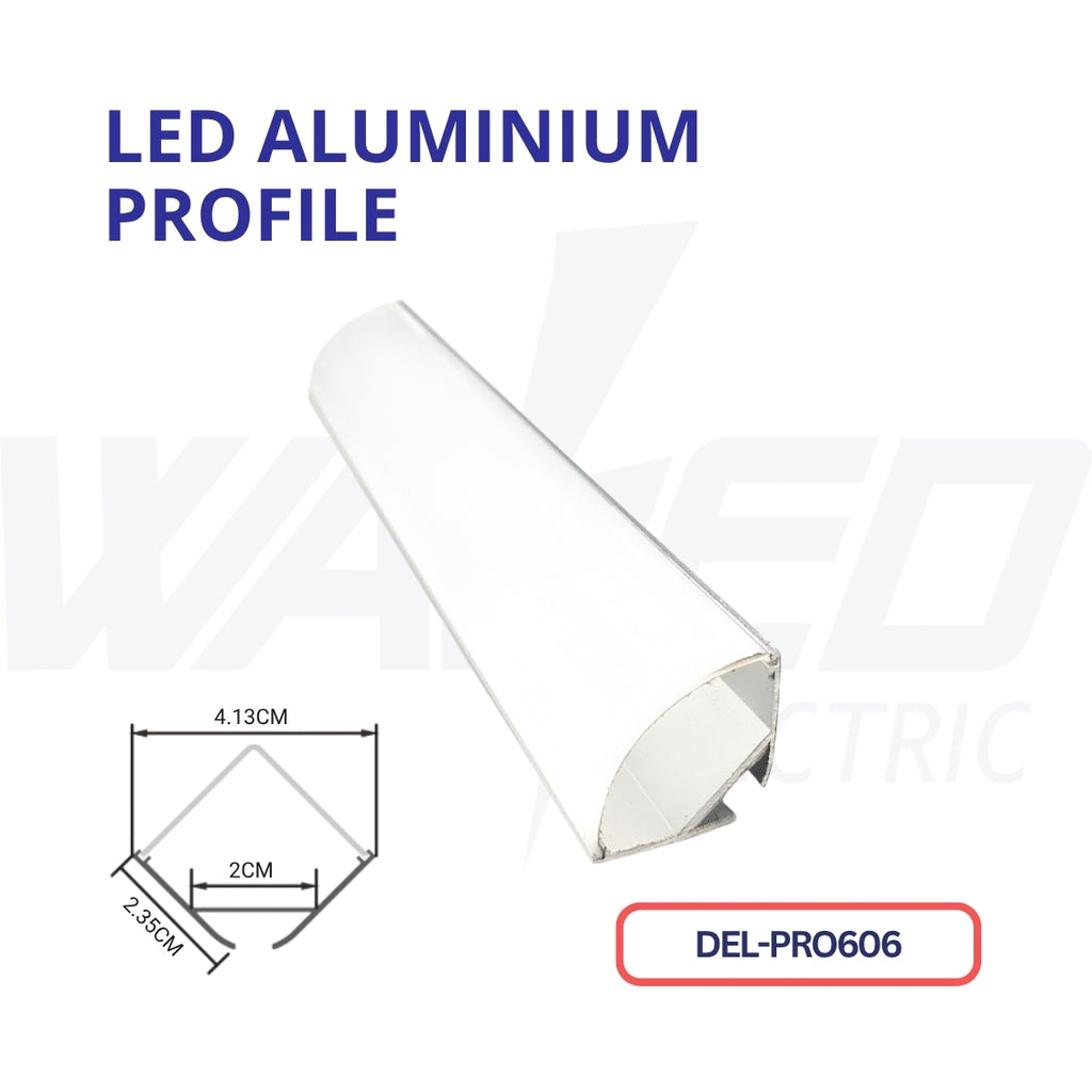 Led Aluminium Profile - 606 - Surface Corner