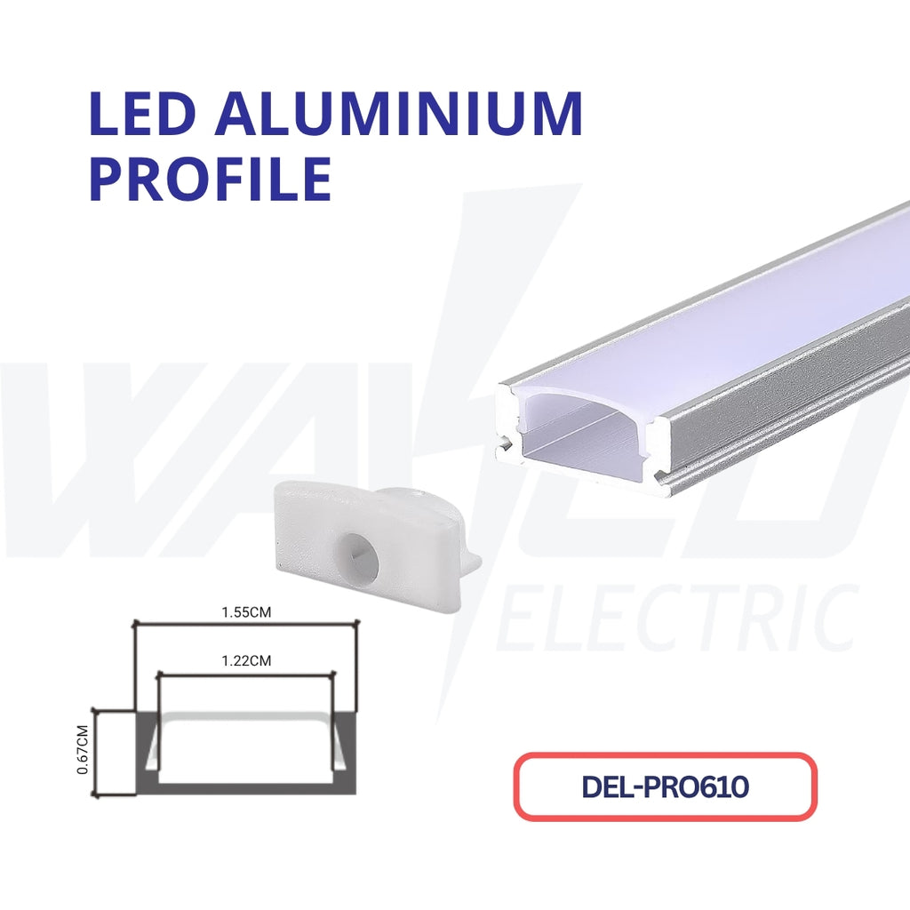 Led Aluminium Profile - 610 - Surface