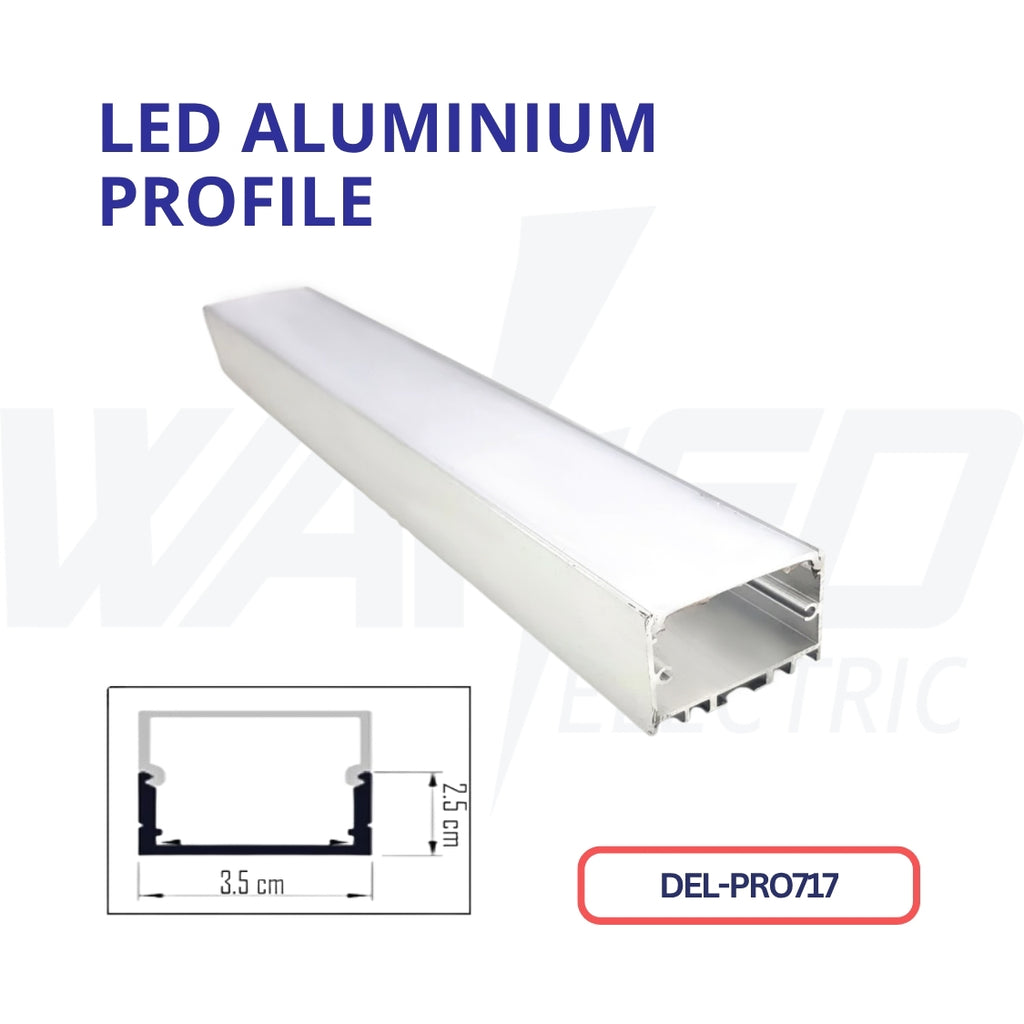 Led Aluminium Profile - 717 - Surface