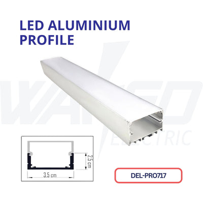 Led Aluminium Profile - 717 - Surface