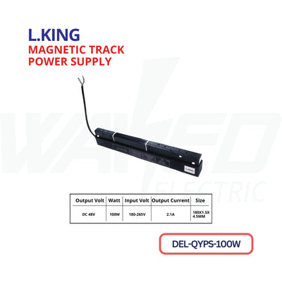 MAGNETIC TRACK POWER SUPPLY - 100W