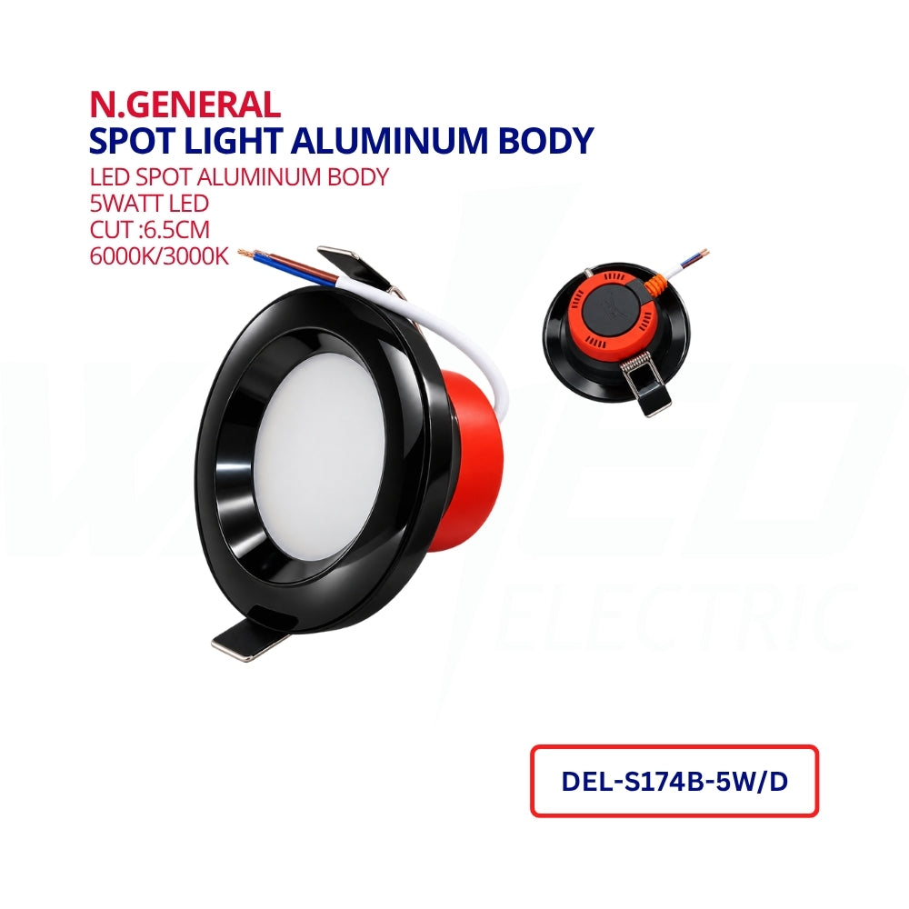 Spot Light aluminum body-LED 5W