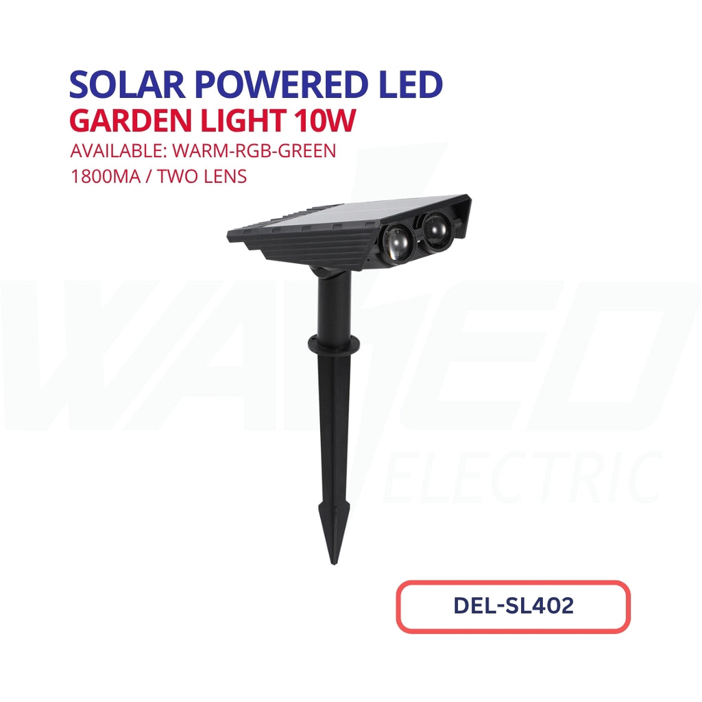 Solar Garden Light - 10W