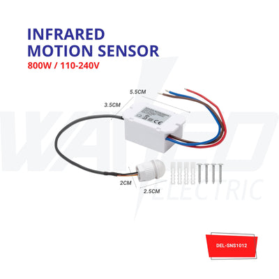 Mini Removable PIR Infrared Motion Sensor Switch
