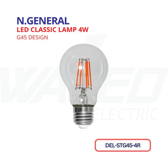 Led Classic Lamp - 4w - Red