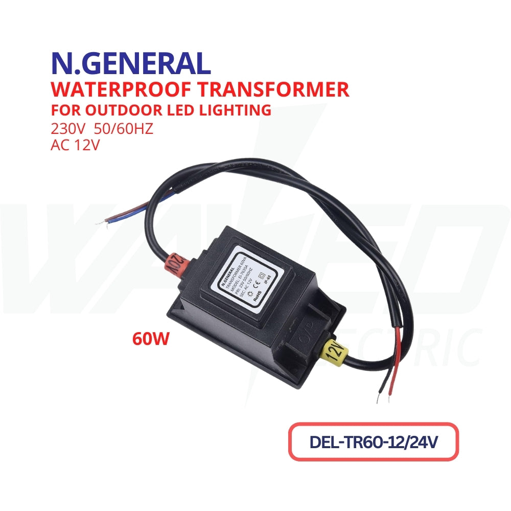 Transformer - 60W - 12V & 24V