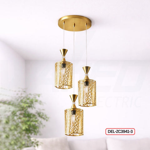 Modern Pendant Chandelier – 3 Lights