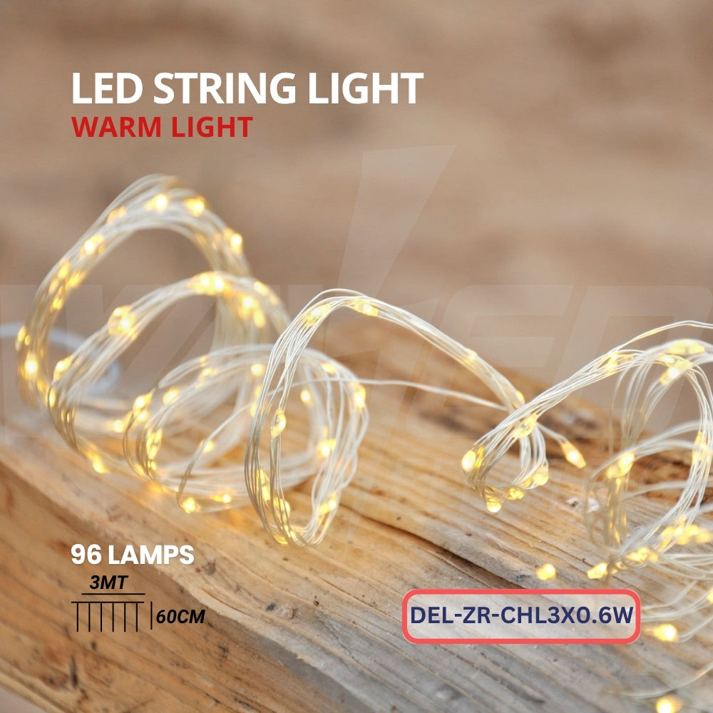 Led String Lights – 3m*60cm - 96L