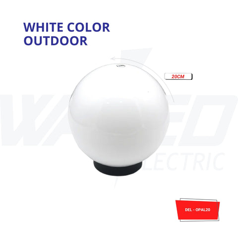 Garden Outdoor Lighting - 20cm -  Classic Ball