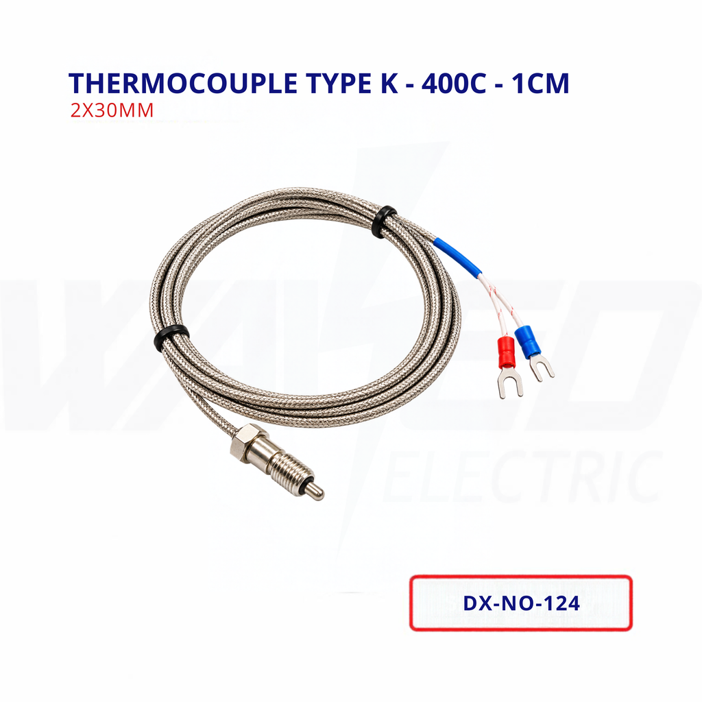 Thermocouple Type K - 400C - 1CM