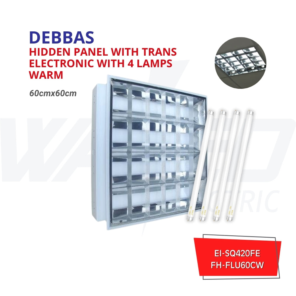 Led Hidden Panel Light - 60*60cm - DEBBAS