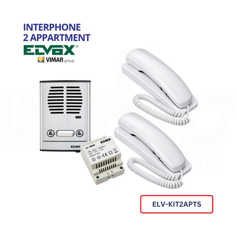 Interphone - 2 Appartment - ECVOX