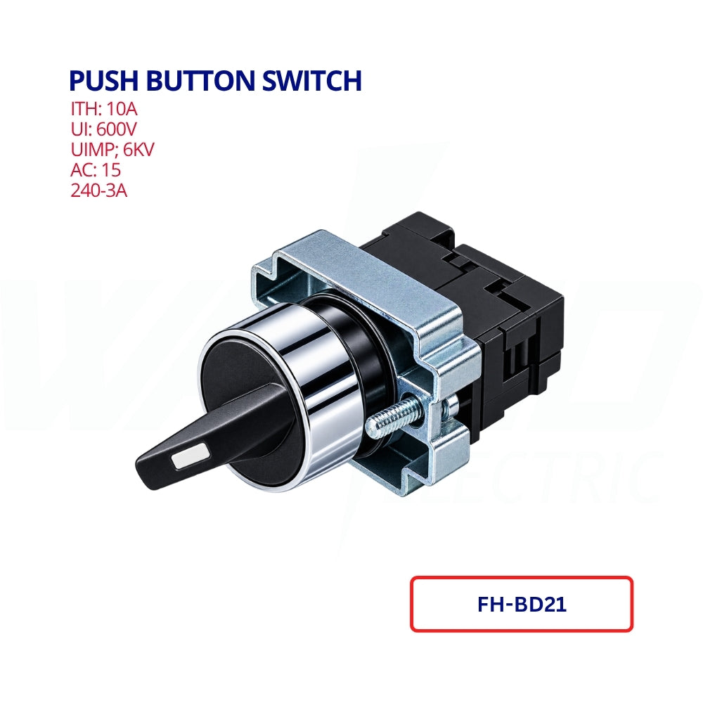 Push Button Switch - 10A - Key