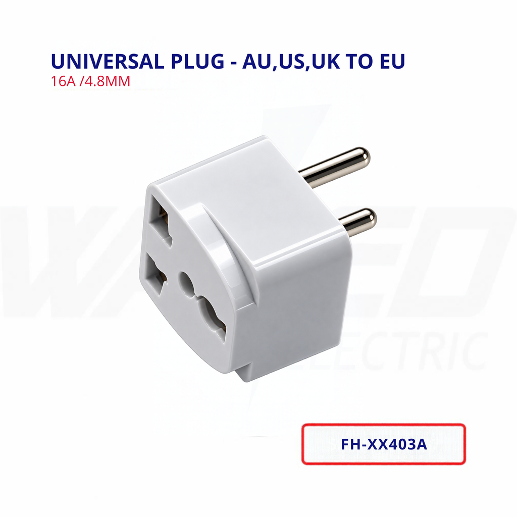 Universal Plug - AU,US,UK To EU