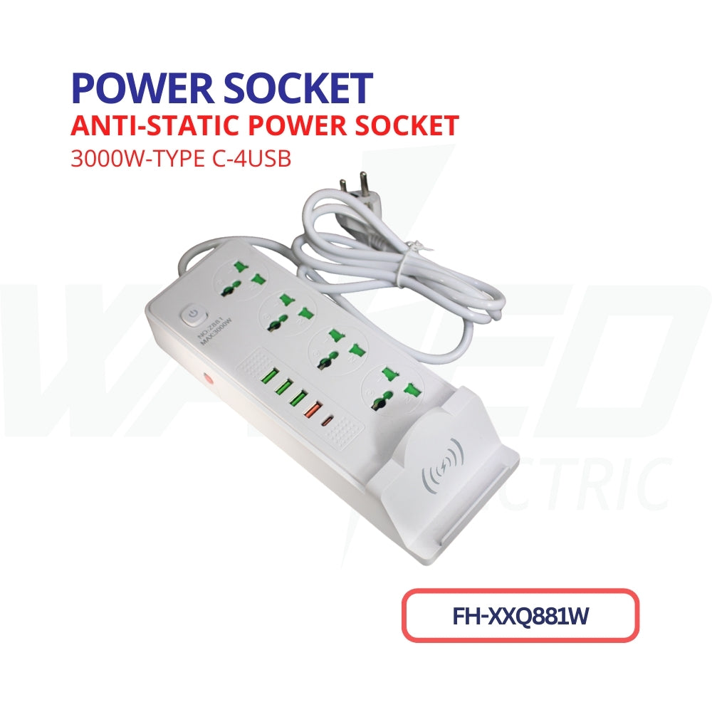 Extension Socket - Anti-static