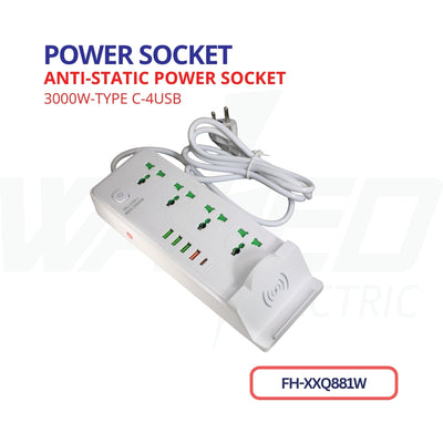 Extension Socket - Anti-static