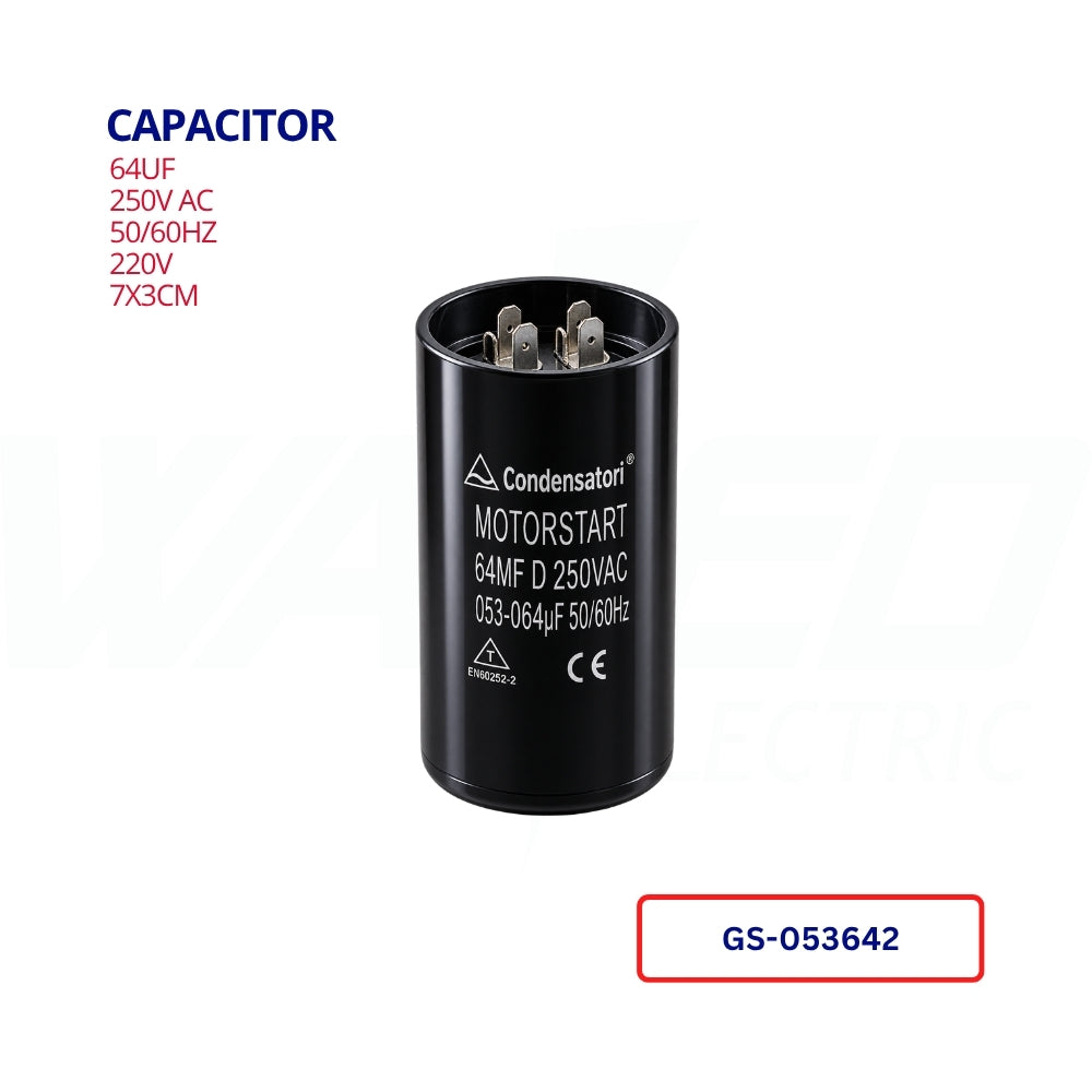 Motor Start Capacitor - 64UF