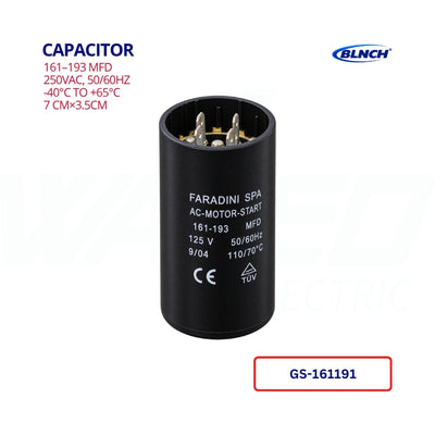 Capacitor - 161-193UF - BLNCH