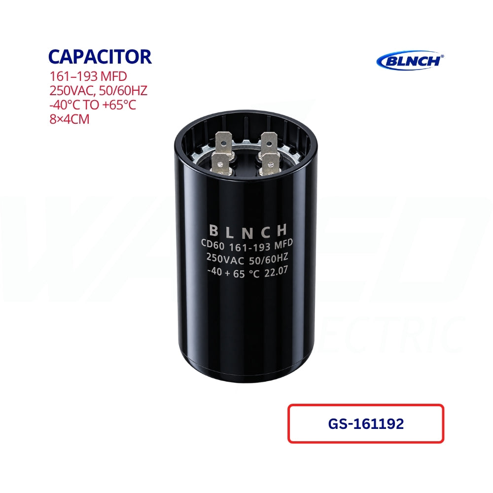Capacitor - 161-193UF - BLNCH