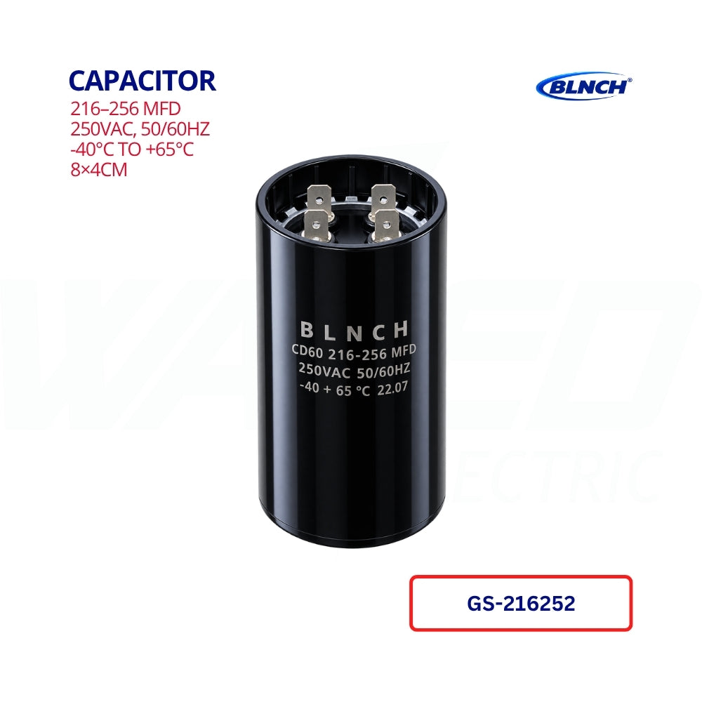 Capacitor - 216-256UF - BLNCH
