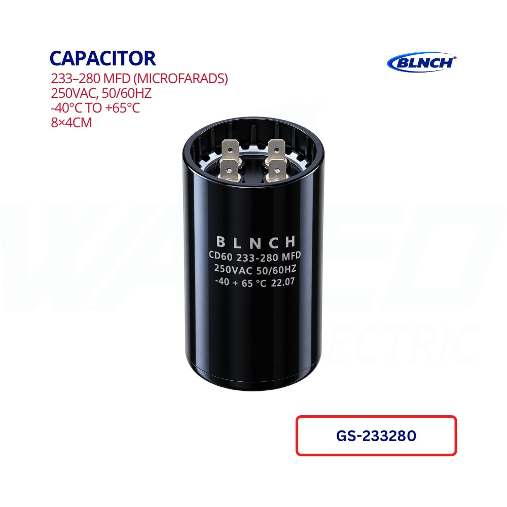 Capacitor - 233-280UF - BLNCH