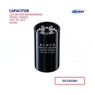 Capacitor - 233-280UF - BLNCH