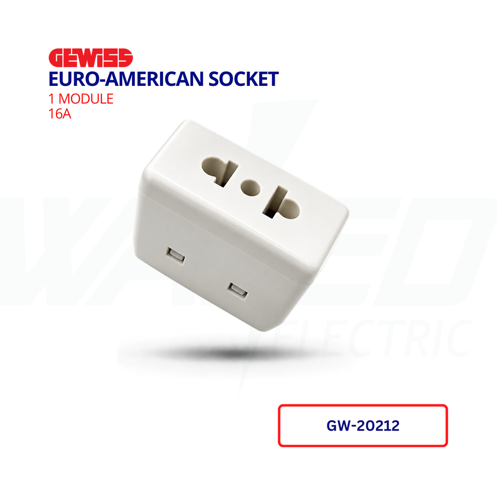 Euro-American Socket - 16A