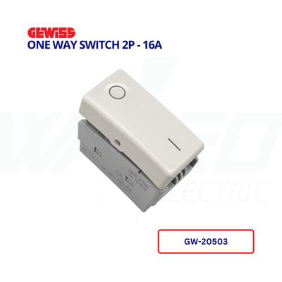 one Way Switch 2p - 16A