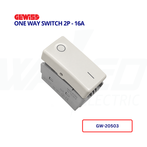 one Way Switch 2p - 16A