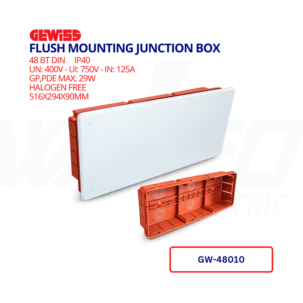Flush Mounting Junction Box - GEWISS