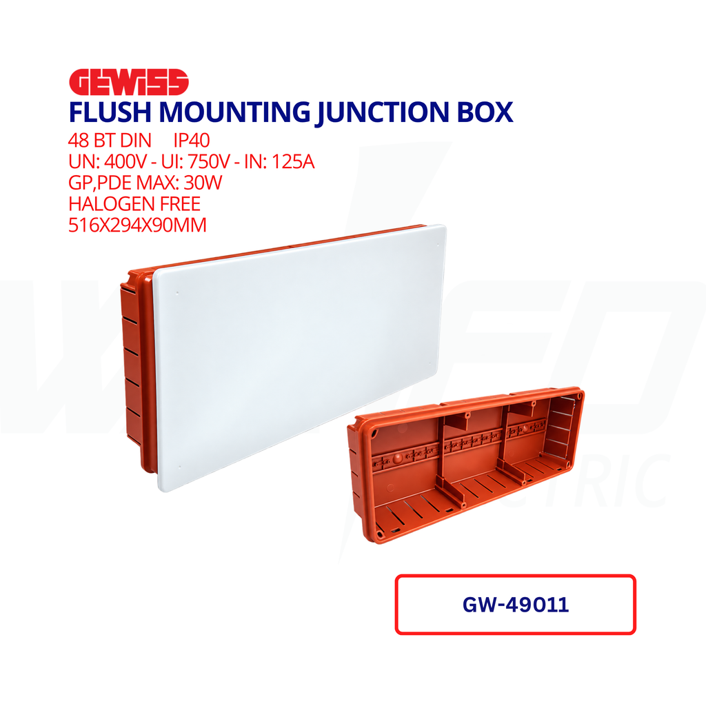 Flush Mounting Junction Box - GEWISS